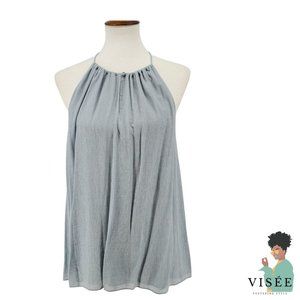 Haute Hippie Celeste Keyhole Racerback Crepe Top